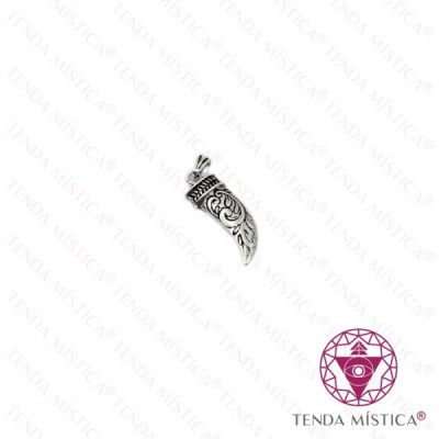CHIFRE PRATA 26X10MM