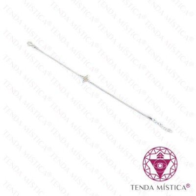 PULSEIRA PRATA NÓ DE BRUXA 11MM