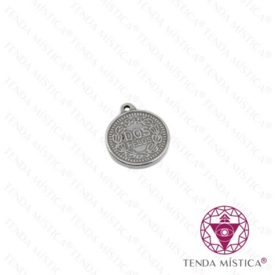 AMULETO MOEDA CORAGEM E VITALIDADE