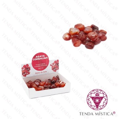 AGATA CORNALINA RODADO 250GR BR