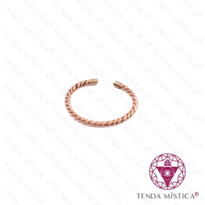 PULSEIRA COBRE ENTRELAÇADA K