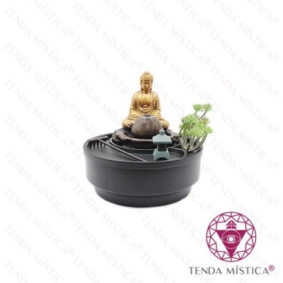 FONTE LED KINARY JARDIM BUDA 21.5X21.5X21CM