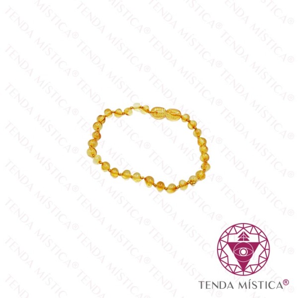 Pulseira Âmbar Baroque 18cm
