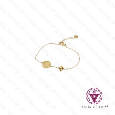 Pulseira Aço Silbolos Variados