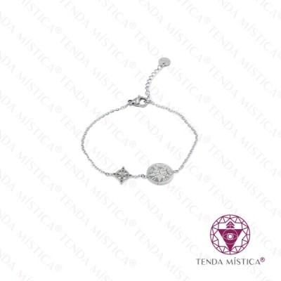 Pulseira Aço Silbolos Variados