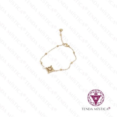 Pulseira Aço Silbolos Variados