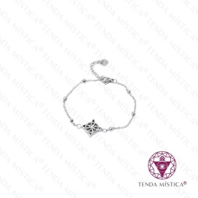 Pulseira Aço Silbolos Variados