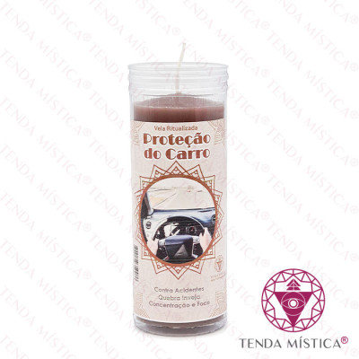 VELAS RITUALIZADAS (PROTEÇÃO CARRO)