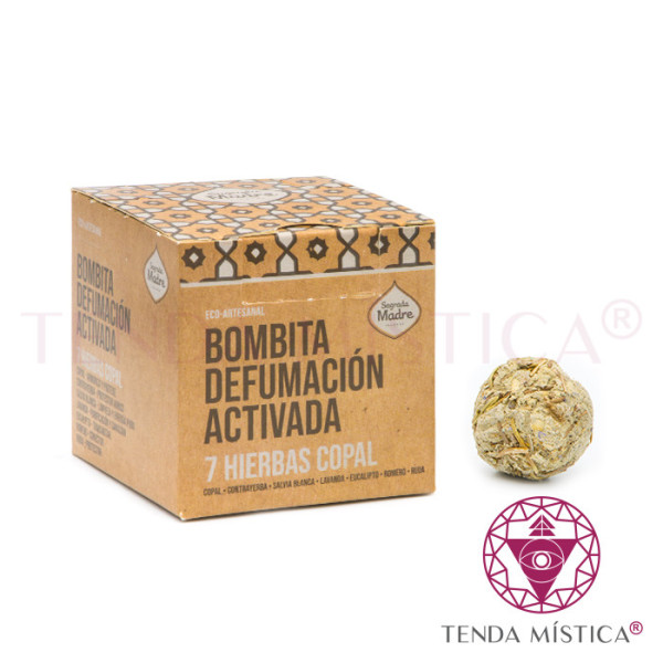 Sagrada Madre Bombinhas Defumação 7 Ervas e Copal