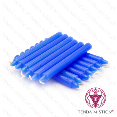 VELAS 15 CM AZUL ESCURO 1KG