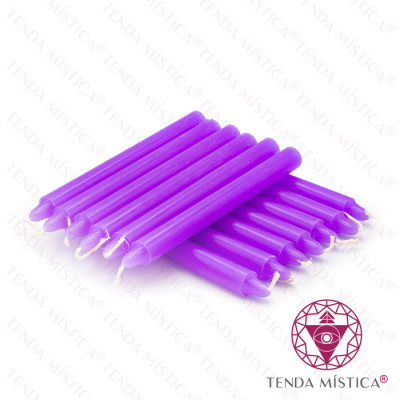 VELAS 15CM ROXO 1KG
