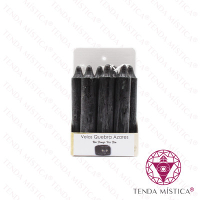 RITUAL SORTE 7 VELAS PRETA