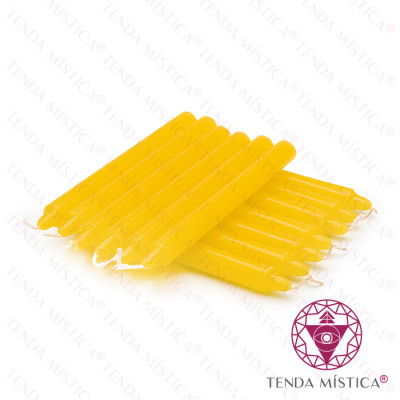 VELAS 15CM AMARELA 1 KG