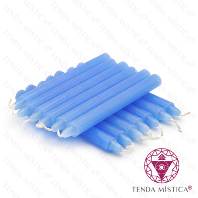 VELAS 15CM AZUL CLARO 1 KG