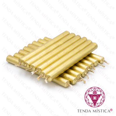 VELAS 15CM DOURADO 1 KG