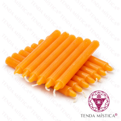 VELAS 15CM LARANJA 1 KG