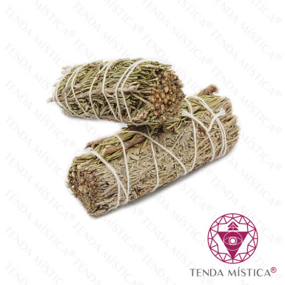 TOCHA 11CM SALVIA AZUL C/ ALECRIM
