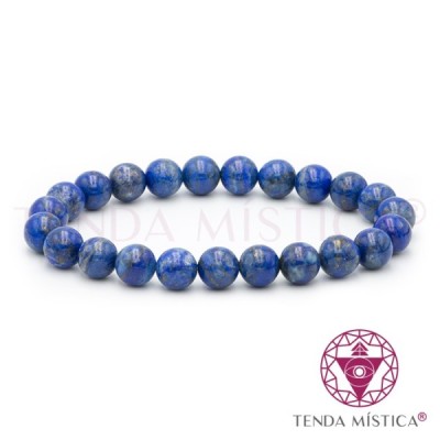 PULSEIRA LÁPIS LAZULI (CLARA) 8MM