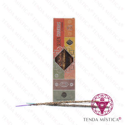 INCENSO 7 CHAKRAS VARETAS  SM