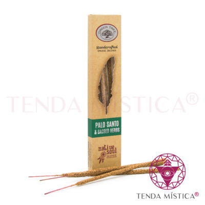 INCENSO NATIVE SOUL ORGÂNICO PALO SANTO  & SACRED HERBS