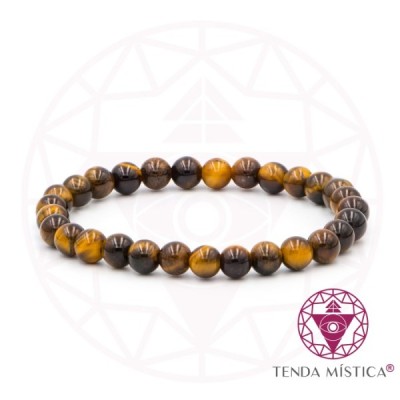 PULSEIRA OLHO TIGRE 6MM