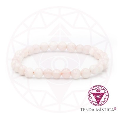 PULSEIRA QUARTZO ROSA 6MM