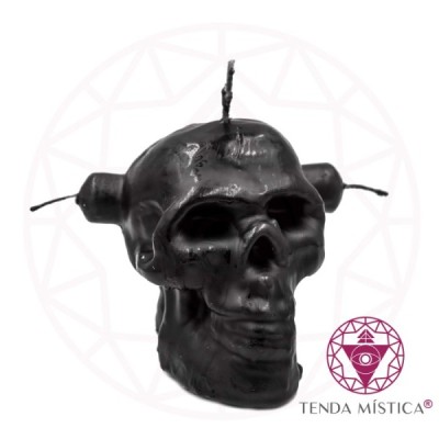 VELAS IMAGEM CAVEIRA 3 MECHAS