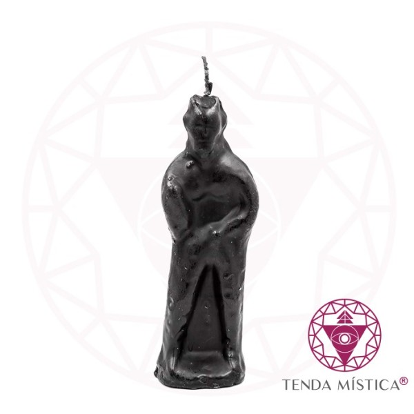 Vela Figura Pirâmide Vermelha