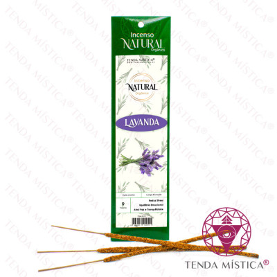 INCENSO ORGÂNICO TM LAVANDA