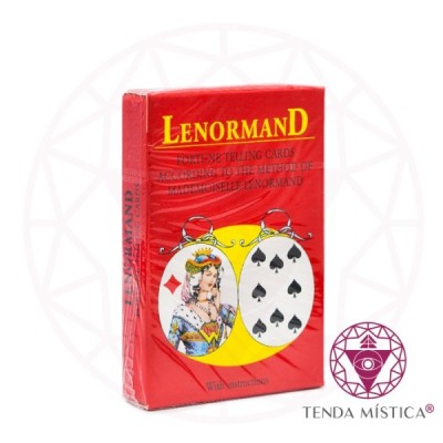 TAROT LENORMAND VERMELHO