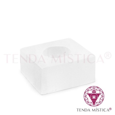 SELENITE PORTA VELAS (M)