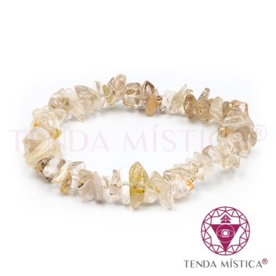 PULSEIRA CHIPS QUARTZO RUTILADO