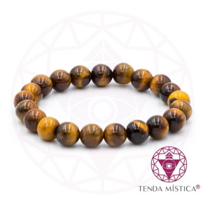 PULSEIRA OLHO TIGRE 8MM