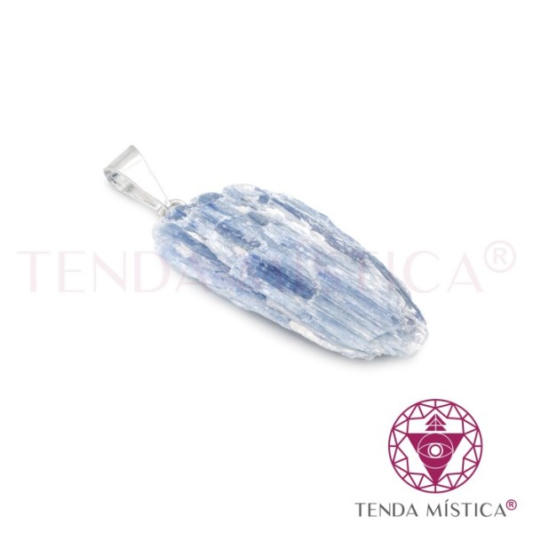 Pendente Cianite Azul Bruto