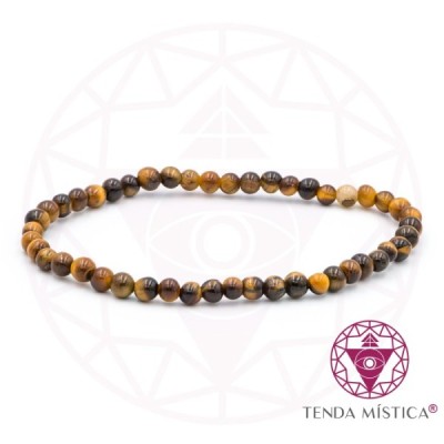 PULSEIRA OLHO TIGRE 4MM