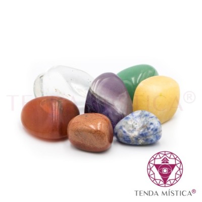 PEDRAS CHAKRAS SACO