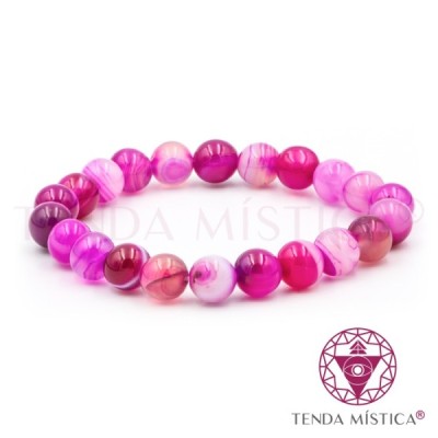 PULSEIRA AGATA LILAS 8MM