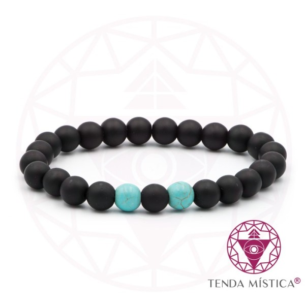 Pulseira Signo Aquário Turquesa Criança