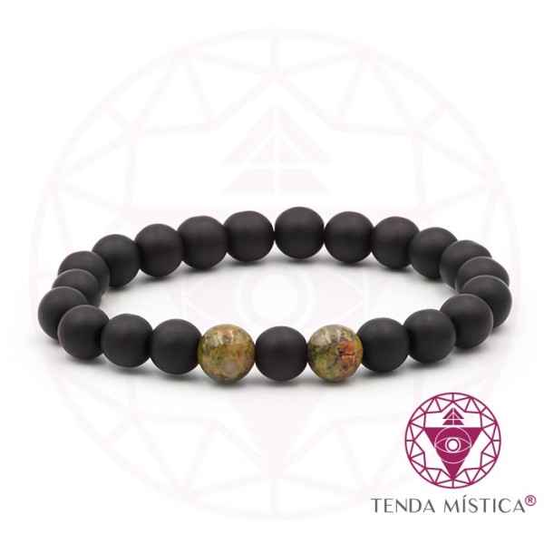 Pulseira Signo Balança Unakite Criança