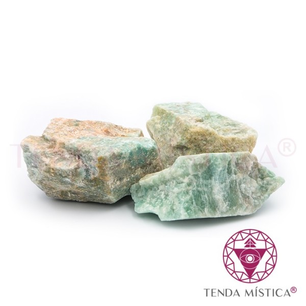 Pedras Bruto Amazonite pequenas