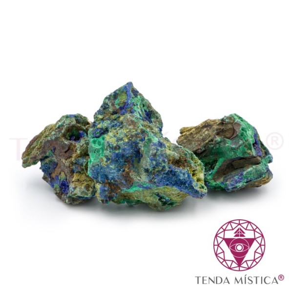 Pedras Bruto Azurite