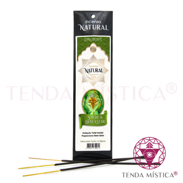 Incenso Natural Saúde e Bem Estar