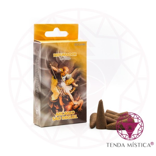 Defumador Cone Arcanjo São Miguel