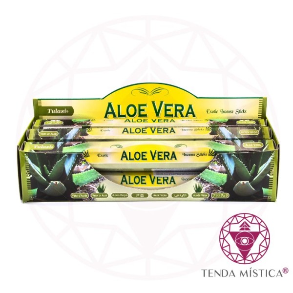 Incenso Tulasi Nag Champa Hexagonal Caixa