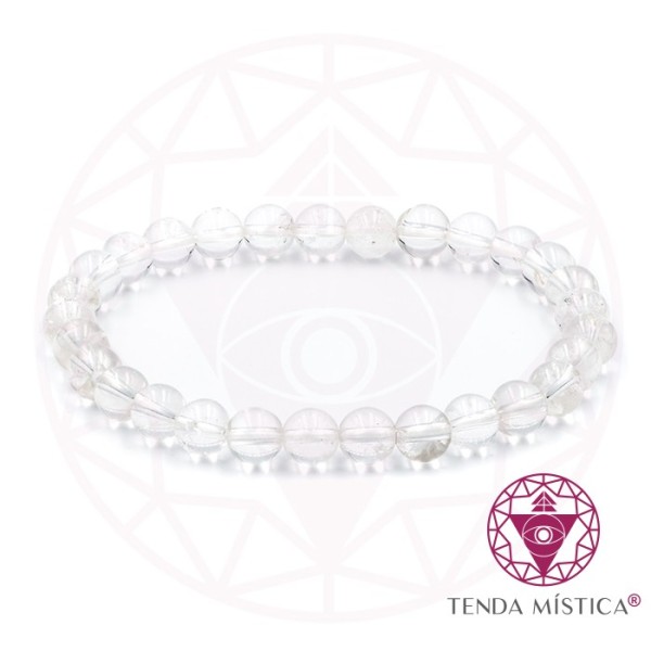 Pulseira Quartzo Cristal 6mm