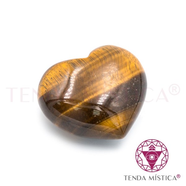 Coração - Aragonite Amarela