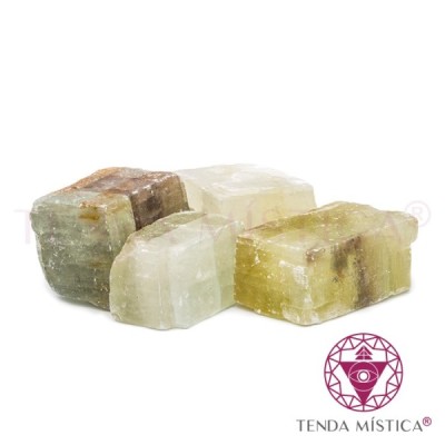 PEDRAS CALCITA VERDE BRUTO KG