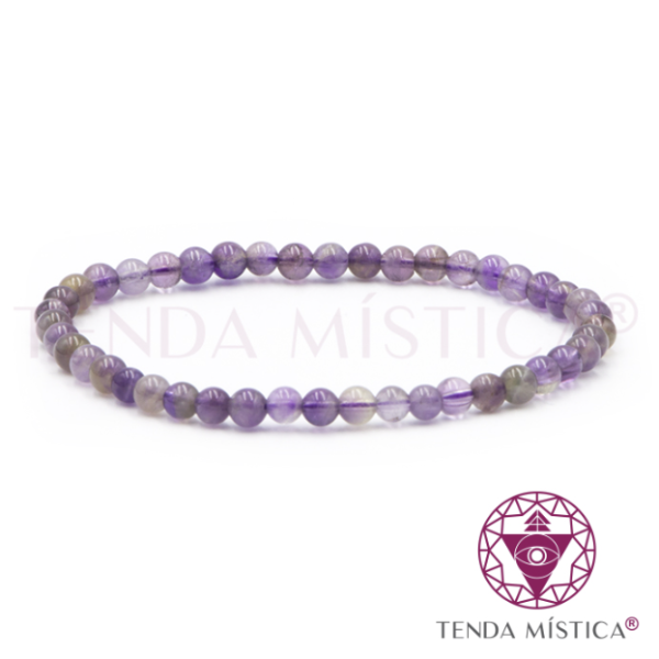Pulseira Ametista 4mm