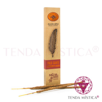 INCENSO NATIVE SOUL ORGÂNICO PALO SANTO & DRAGON`S BLOOD