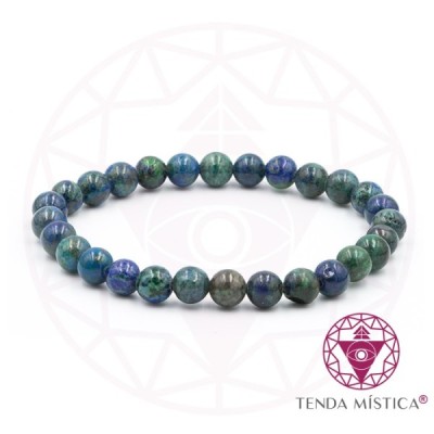 PULSEIRA AMZONITE & AZURITE 6MM